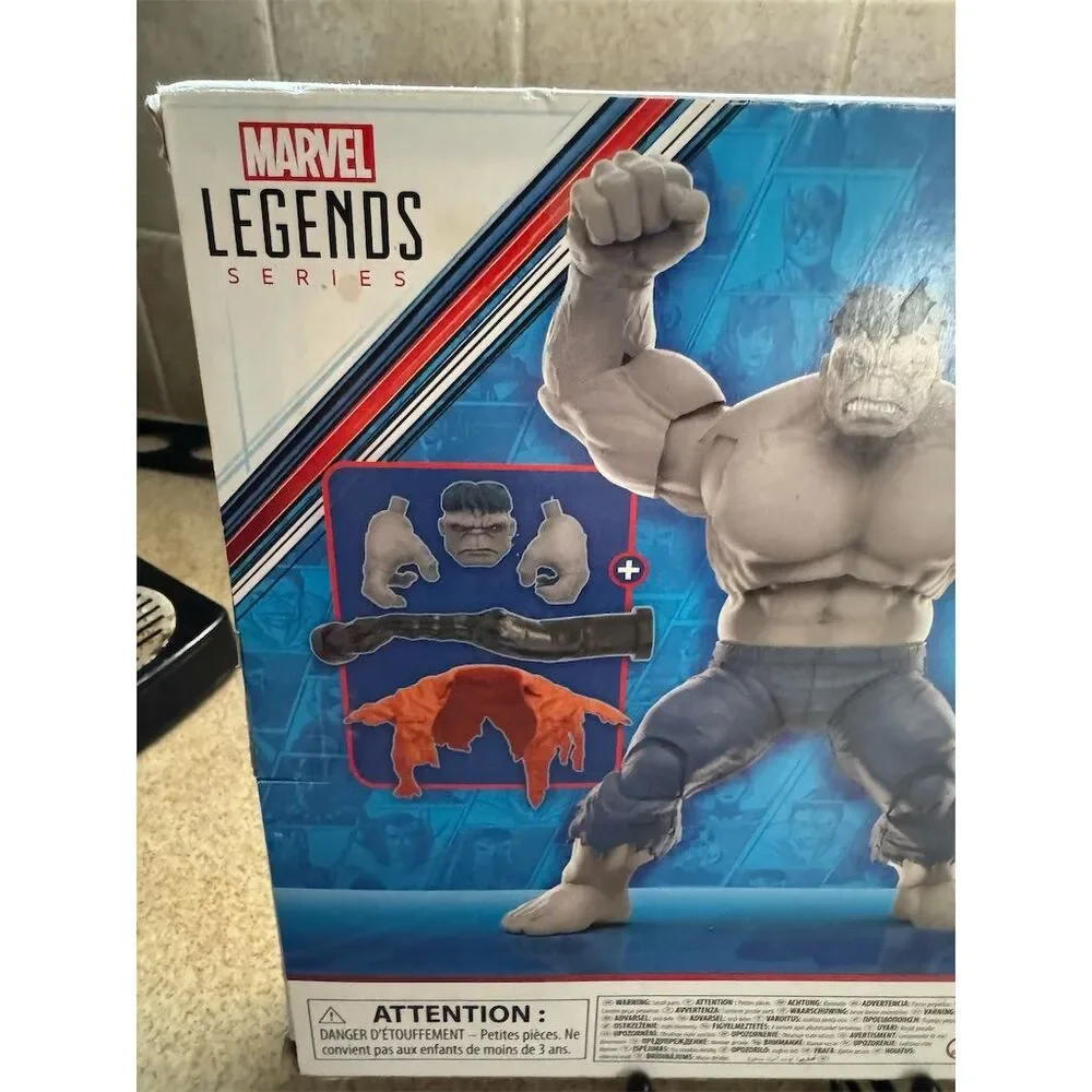 Marvel Legends Gray Hulk & Dr. Bruce Banner Action Figures Set: Hasbro
